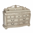 Pemberly Row Modern / Contemporary Wood Changing Topper Seashell