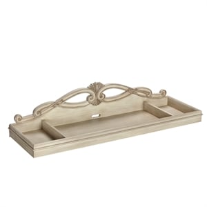Pemberly Row Modern / Contemporary Wood Changing Topper Seashell