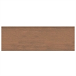 Pemberley Row Solid Wood Brown Storage Cabinet Rectangular Adjustable Shelves 36