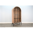 Pemberley Row Oak Glass Display Cabinet