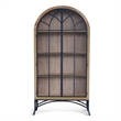 Pemberley Row Oak Glass Display Cabinet