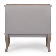 Pemberly Row Modern / Contemporary Wood 3 Drawer Chest in Gray