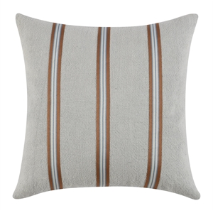 Pemberly Row Modern 24&quot Cotton Linen Blend Throw Pillow Green