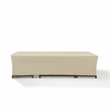 Pemberly Row Large Outdoor Furniture Cover For Patio Set in Tan