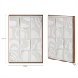Pemberly Row Modern / Contemporary Unfold 1 Framed Print Multi-Color