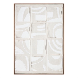 Pemberly Row Modern / Contemporary Unfold 2 Framed Print Multi-Color