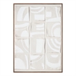 Pemberly Row Modern / Contemporary Unfold 2 Framed Print Multi-Color