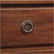 Pemberly Row Contemporary Contemporary Brown Finished Wood 3-Drawer Nightstand