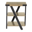 Pemberly Row Modern / Contemporary Wood End Table in Sand Dune
