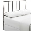 Pemberley Row Metal Brown Headboard Rectangular Adjustable 39.5