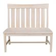 Pemberly Row Modern / Contemporary Solid Wood Bench - Unfinished