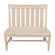 Pemberly Row Modern / Contemporary Solid Wood Bench - Unfinished