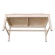 Pemberly Row Modern / Contemporary Solid Wood Bench - Unfinished