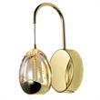Pemberly Row Integrated LED ETL Certified Wall Sconce Lighting Fixture Gold