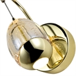 Pemberly Row Integrated LED ETL Certified Wall Sconce Lighting Fixture Gold