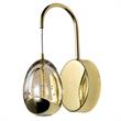 Pemberly Row Integrated LED ETL Certified Wall Sconce Lighting Fixture Gold