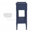 Pemberley Row MDF Navy Side Table Rectangular Coastal 24