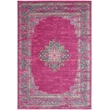 Pemberly Row Modern 9' x 12' Pink Fabric Bohemian Indoor Area Rug