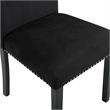 Pemberly Row 5-Pc Faux Marble/Wood Dining Set with 4 Chair-Black