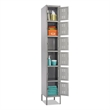 Pemberly Row Modern / Contemporary Box Locker in Gray Finish