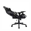 Pemberly Row Sport Ergonomic High-Back Fabric Racer Style PC Gaming Chair- Black