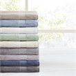 Pemberly Row Organic 6-Piece 100 Percent Cotton Towel Set in Ivory