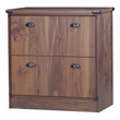Pemberly Row Engineered Wood Contemporary Lateral Filing Cabinet in Dark Walnut