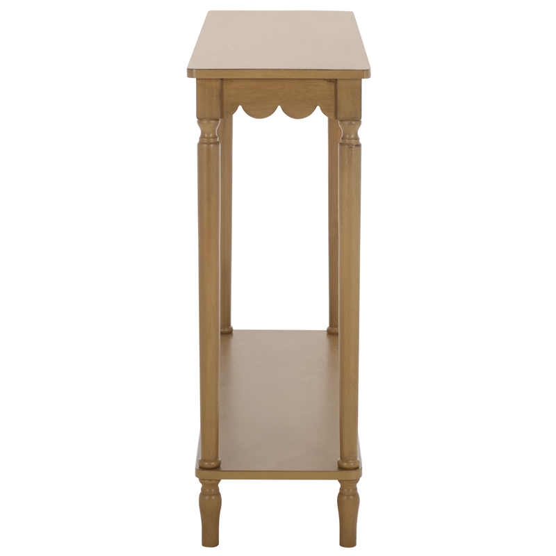 Pemberly Row Modern / Contemporary Wood Console in Brown Finish