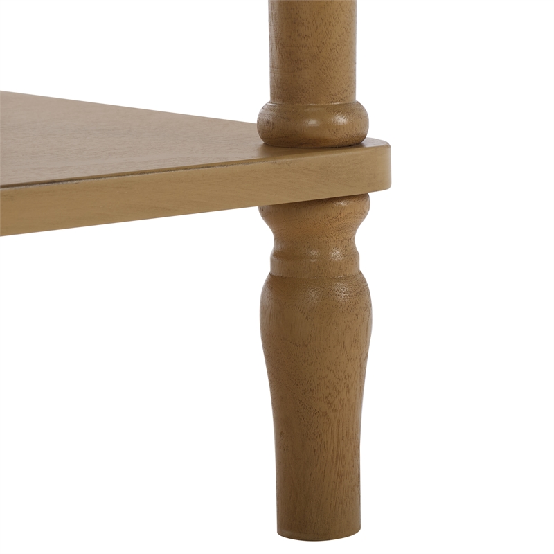 Pemberly Row Modern / Contemporary Wood Console in Brown Finish