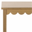 Pemberly Row Modern / Contemporary Wood Lower 2 Drw Console in Brown