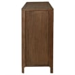 Pemberly Row 8-Drawer Rectangular Mid-Century Wood Dresser in Walnut