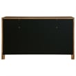 Pemberly Row 8-Drawer Rectangular Mid-Century Wood Dresser in Walnut