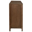 Pemberly Row 8-Drawer Rectangular Mid-Century Wood Dresser in Walnut