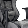 Pemberly Row Sport Polyurethane and Steel Frame XL-Ergonomic Gaming Chair - Gray