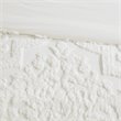 Pemberly Row 3-Piece Cotton Tufted Full/Queen Duvet Cover Set in Off White
