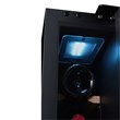 Pemberley Row Stainless Steel Black Wine Refrigerator Rectangular LED Display 32.28