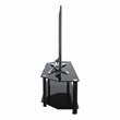 Pemberly Row Steel TV Stand with Cable Management for up to 65