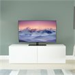 Pemberly Row Table Top Tilt and Turn TV Stand for TVs 37