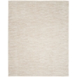 Pemberly Row Modern 7' x 10' Ivory Beige Fabric Indoor/Outdoor Rug