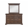 Pemberly Row 4-Piece Wood King Bedroom Set with Chest in Walnut
