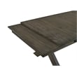 Pemberley Row Solid Wood Rustic Brown Dining Table Rectangular 94.69
