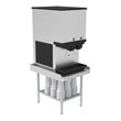 Pemberly Row 30x24 Heavy Duty 16-Gauge Stainless Steel Equipment Stand in Silver