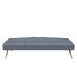 Pemberly Row Convertible Sofa in Light Gray Fabric Upholstery