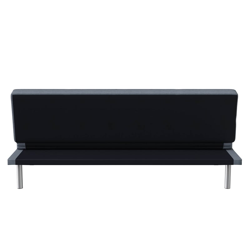 Pemberly Row Convertible Sofa in Light Gray Fabric Upholstery