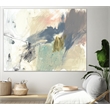 Pemberly Row 72x54 Pastel Immersion Art Canvas Print in Pink