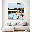 Pemberly Row 54x54 Off The Deep Art Canvas Print in Multi-Color