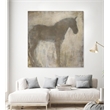 Pemberly Row Modern Art Canvas Print Equine ImPrint in Multi-Color