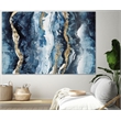 Pemberly Row Modern 72x48 Effectus Art Canvas Print in White