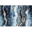 Pemberly Row Modern 72x48 Effectus Art Canvas Print in White