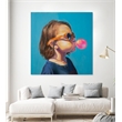 Pemberly Row Modern 54x54 Oliv Art Canvas Print in Multi-Color